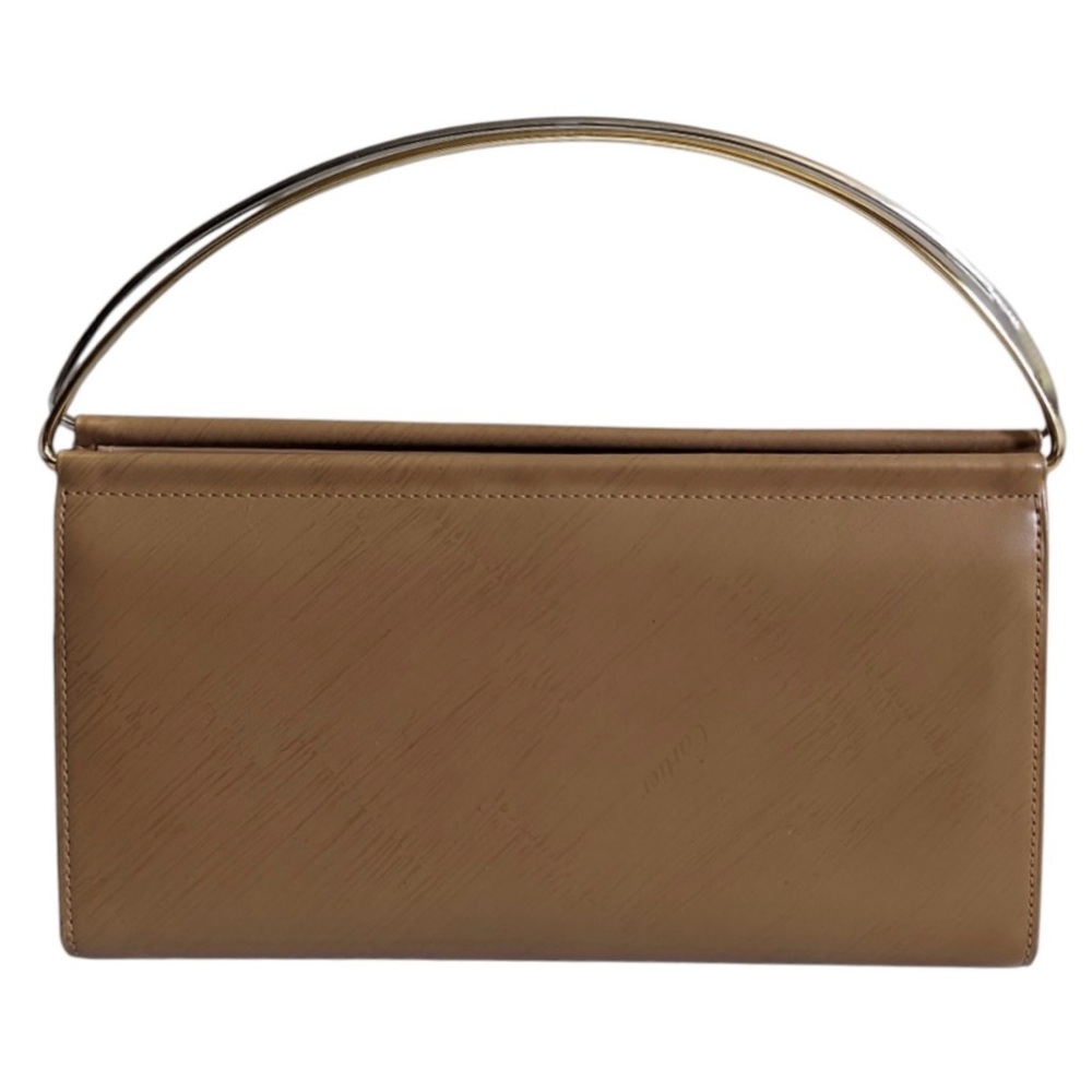 Authentic Cartier Trinity Beige Leather Double Handle Clutch Wallet - Picture 3 of 15